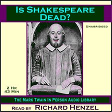 Cover image for Is Shakespeare Dead?