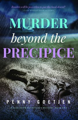 Cover image for Murder beyond The Precipice-Elizabeth Pennington Mysteries-Book 2