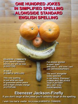 Cover image for One Hundred Jokes in Simplified Spelling Alongside Standard English Spelling