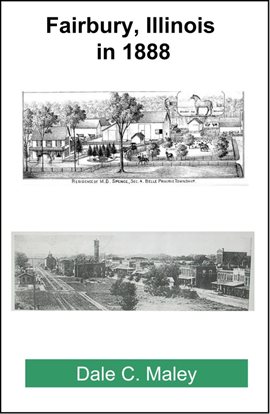 Cover image for Fairbury, Illinois in 1888