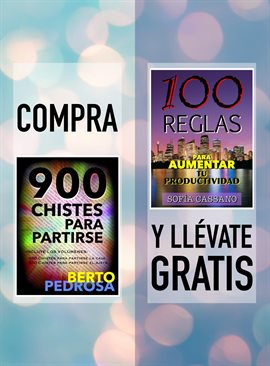 Cover image for Compra "900 Chistes Para Partirse" Y Llévate Gratis "100 Reglas Para Aumentar Tu Productividad"