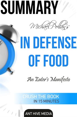 Cover image for Michael Pollan's In Defense of Food An Eater's Manifesto  Summary