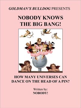 Cover image for Nobody Knows the Big Bang!: How Many Universes Can Dance on the Head of a Pin?