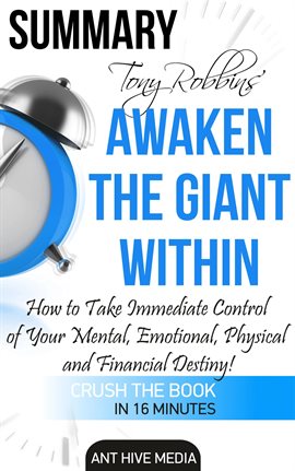 Cover image for Tony Robbins' Awaken the Giant Within How to Take Immediate Control of Your Mental, Emotional, Ph...