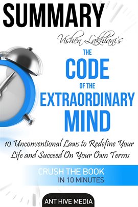 Cover image for Vishen Lakhiani's The Code of the Extraordinary Mind:  10 Unconventional Laws to Redfine Your Lif...