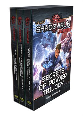 Cover image for Shadowrun Legends: Secrets of Power Trilogy