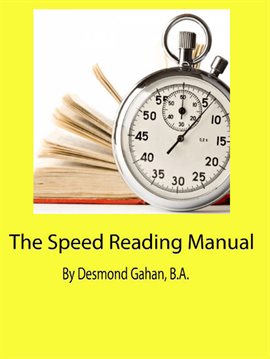 Cover image for The Speed Reading Manual