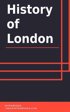 Cover image for History of London