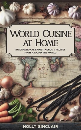 Cover image for World Cuisine at Home: International Family Menus & Recipes From Around the World