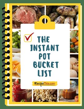 Imagen de portada para Instant Pot Bucket List