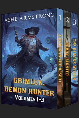 Cover image for Grimluk, Demon Hunter, Volumes 1-3