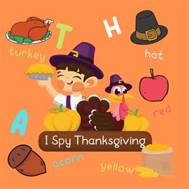 I Spy Thanksgiving Coloring Book for Kids Age 2-5: A Fun Activity