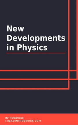 Cover image for New Developments in Physics