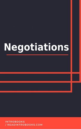 Cover image for Negotiations