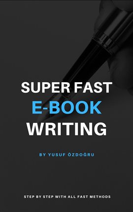 Cover image for Super Fast E-book Wrıtıng