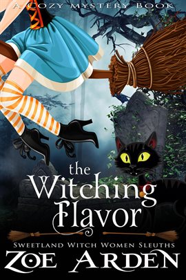 Cover image for The Witching Flavor (A Cozy Mystery Book)