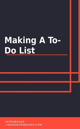 Cover image for Making a To-Do List