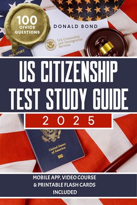 Imagen de portada para US Citizenship Test Study Guide 2023