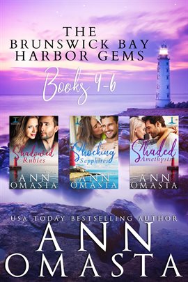 Cover image for Brunswick Bay Harbor Gems (Books 4 - 6): Shadowed Rubies, Shocking Sapphires, and Shaded Amethysts