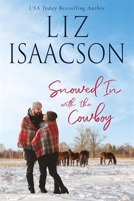 Cover image for Snowed in With the Cowboy