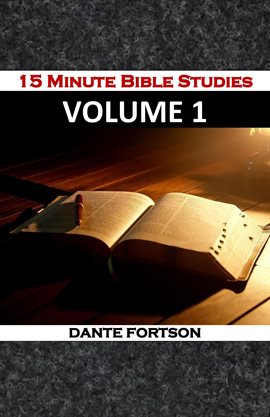 Cover image for 15 Minute Bible Studies, Volume 1