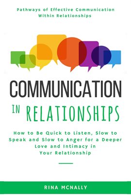 Imagen de portada para Communication in Relationships: How to Be Quick to Listen, Slow to Speak and Slow to Anger for a Dee