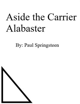Cover image for Aside the Carrier Alabaster