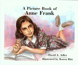 Cover image for A Picture Book of Anne Frank