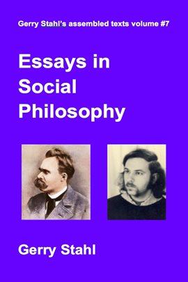 Cover image for Essays in Social Philosophy
