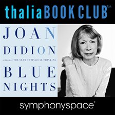 Cover image for Joan Didion's Blue Nights