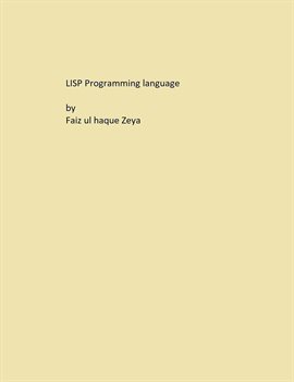 Cover image for Lisp Programming Language