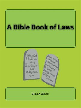 Cover image for A Bible Book of Laws