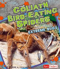 Cover image for Goliath Bird-Eating Spiders and Other Extreme Bugs