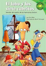 Cover image for El lobo y los siete cabritos