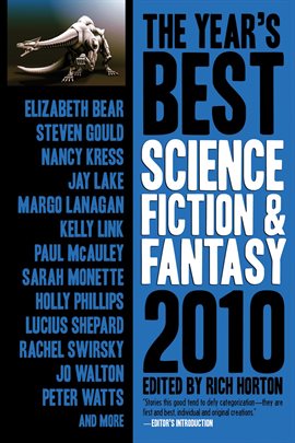 Cover image for The Year's Best Science Fiction & Fantasy 2010