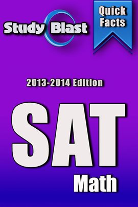 Imagen de portada para Study Blast SAT Math Prep