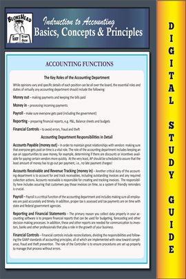 Imagen de portada para Concepts & Principles Accounting Basics