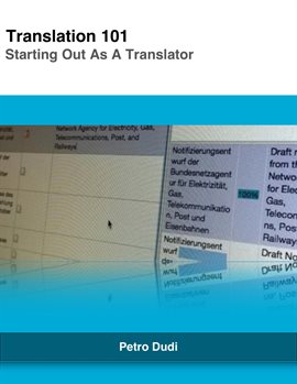 Imagen de portada para Translation 101: Starting Out as a Translator