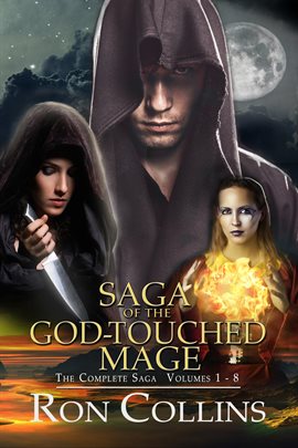 Cover image for Saga of the God-Touched Mage, Volumes 1-8