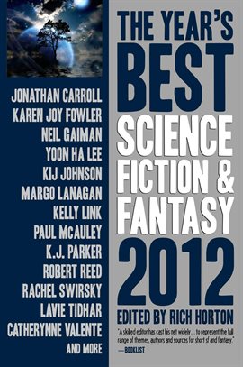 Cover image for The Year's Best Science Fiction & Fantasy 2012