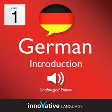 Cover image for Learn German: Level 1: Introduction to German