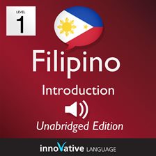 Cover image for Learn Filipino - Level 1: Introduction to Filipino, Volume 1