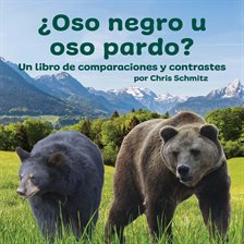 Cover image for ¿Oso negro u oso pardo? Un libro de comparaciones y contrastes