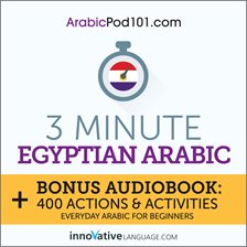 Cover image for 3-Minute Egyptian Arabic