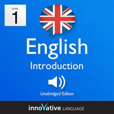 Imagen de portada para Learn British English - Level 1: Introduction to British English, Volume 1