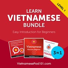 Cover image for Learn Vietnamese Bundle - Easy Introduction for Beginners (Level 1)