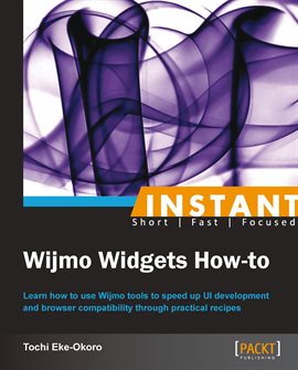 Cover image for Instant Wijmo Widgets How-to