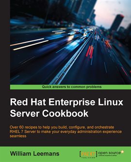 Imagen de portada para Red Hat Enterprise Linux Server Cookbook