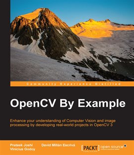 Imagen de portada para OpenCV By Example