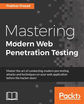 Imagen de portada para Mastering Modern Web Penetration Testing